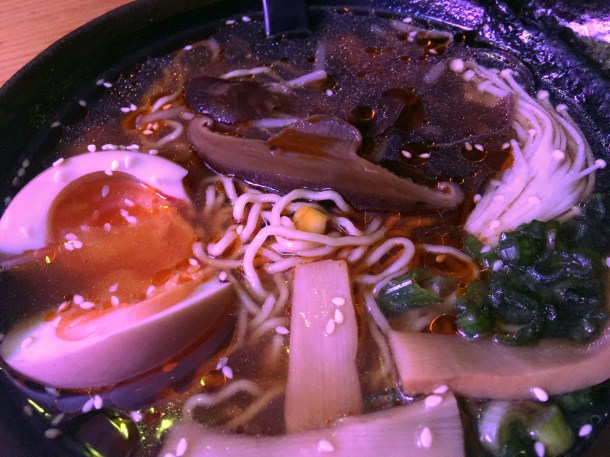 illustrative photo of the mushroom ramen at Kauboi Ramen