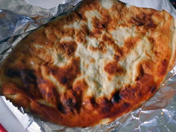 illustrative photo of the bolani stuffed flatbread from Cuepoint