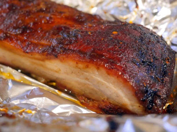 illustrative photo of the pork belly from Smokestak