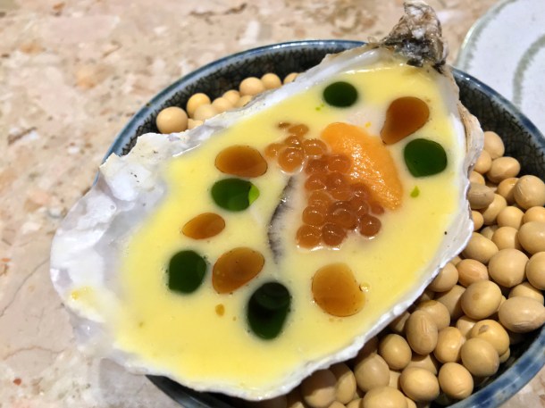 illustrative image of the oyster at Humble Chicken