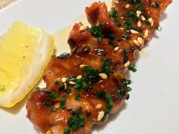 illustrative image of the rib yakitori at Humble Chicken