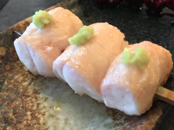 illustrative image of the tenderloin yakitori at Junsei