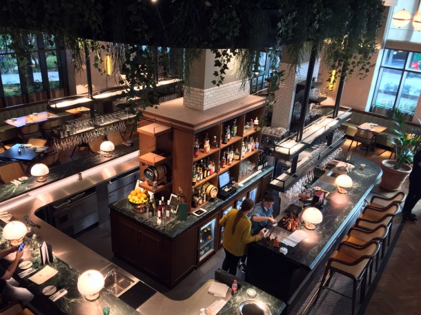 illustrative photo of the bar counter at Darby's
