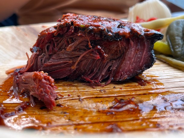 illustrative photo of the ox cheek at Acme Fire Cult