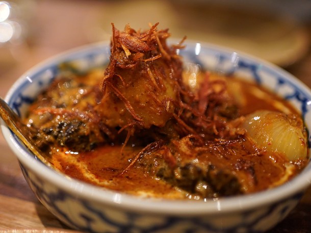 illustrative photo of the garee braised beef at Begging Bowl