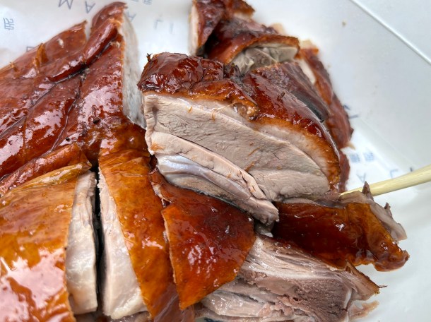 illustrative photo of the Cantonese roast duck from Mama Li