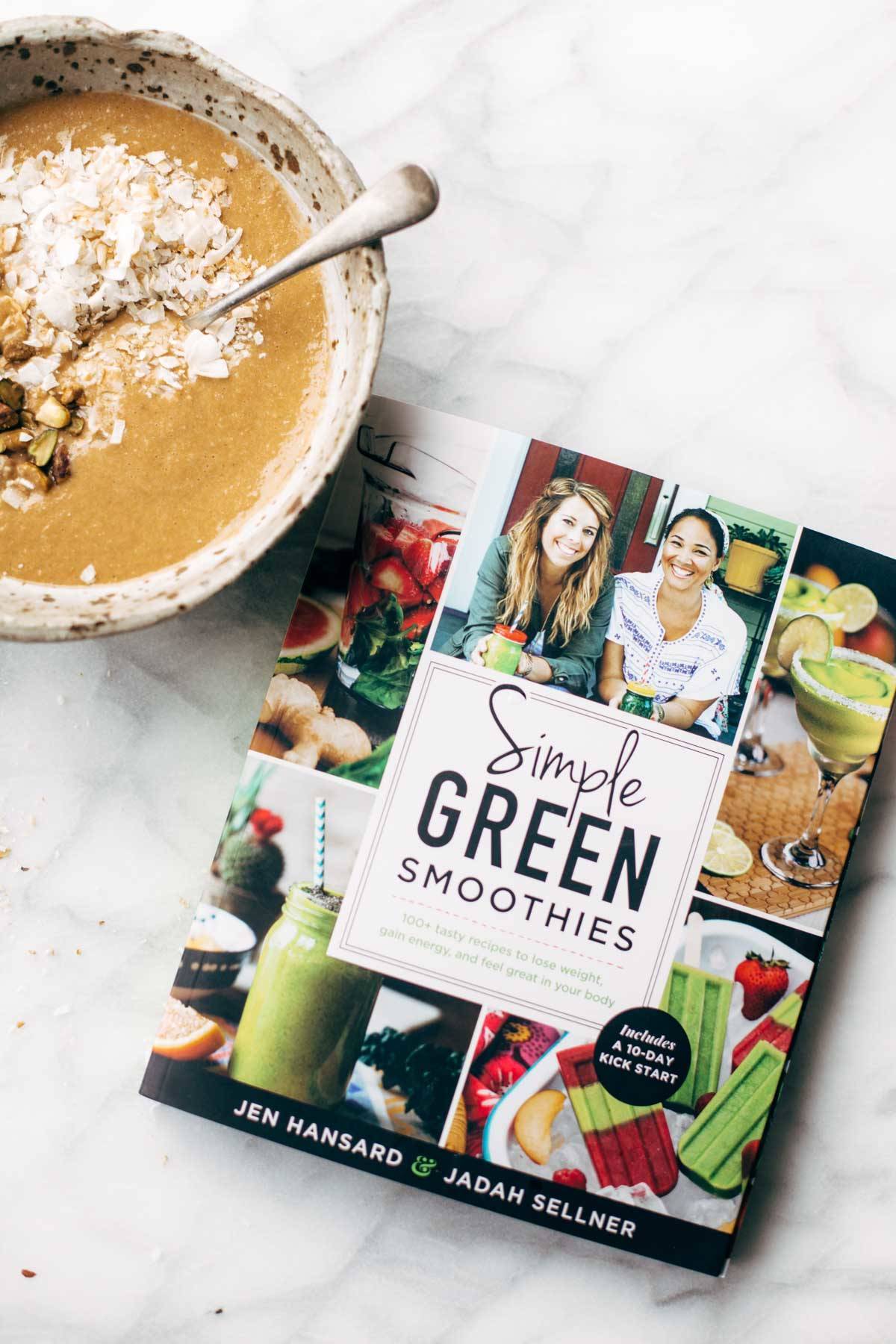 Carrot Cake Smoothie Bowl - an easy, nutrition-packed dessert or snack recipe with a secret super-healthy ingredient! Guilt-free snack! | pinchofyum.com