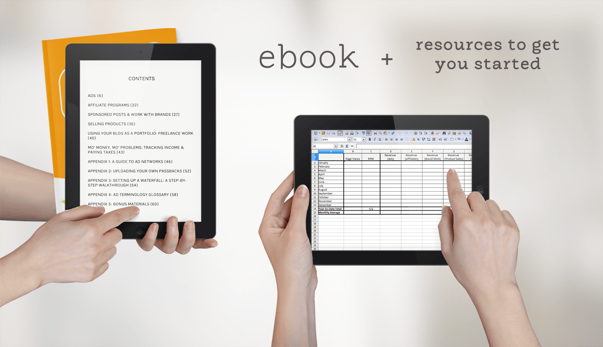 How to Monetize your Food Blog Appendix and Resources to Get you Started